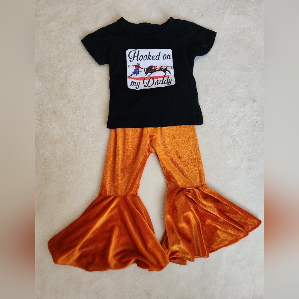 Two Piece Western Toddler Outfit